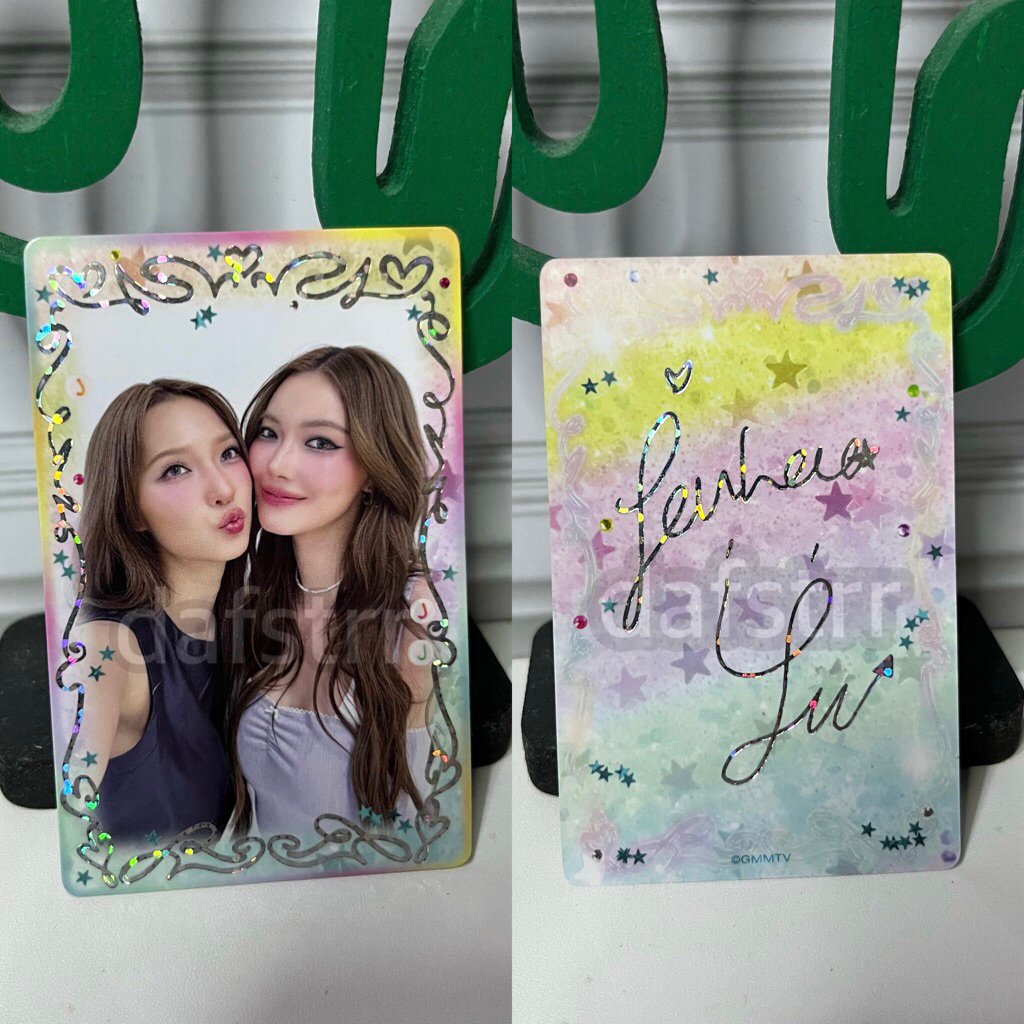 JanJingjing トレカ　シークレット　東京　GMMTV Jual Cc Secret JanJingjing Heart Shot Gmmtv Girls Collectible Card