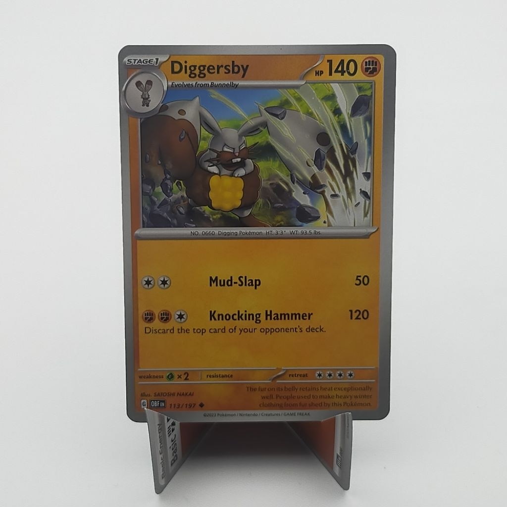 diggersby pokemon card Pokemon SM Forbidden light Card: Diggersby - 98/131 - Reverse Holo