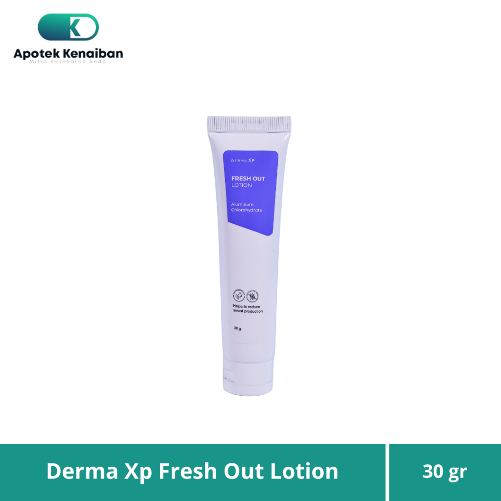 Jual DERMA XP Fresh Out Lotion 30 gr Mengurangi Keringat dan Bau Badan ...