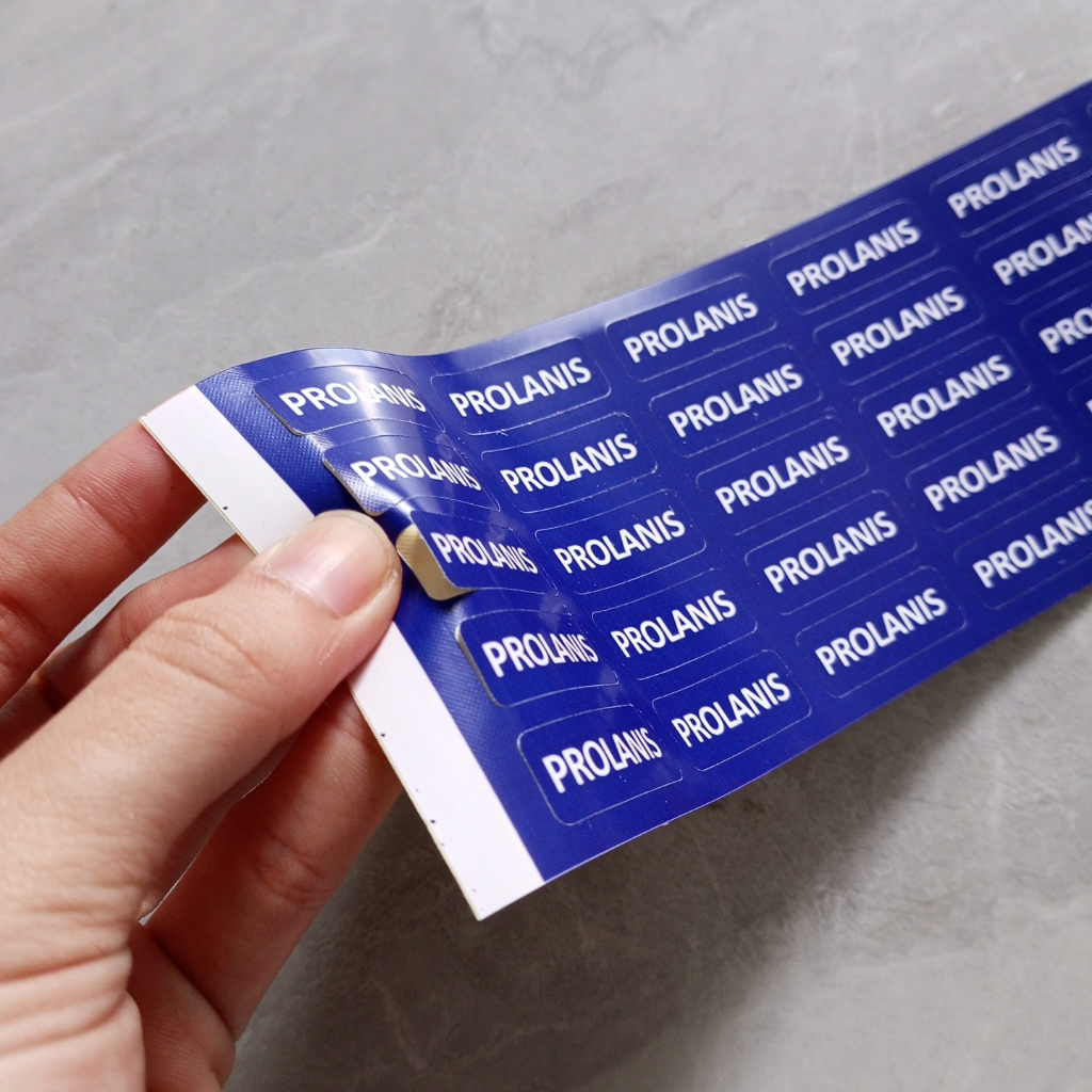 Jual Stiker Label PROLANIS Cutting Oval | Shopee Indonesia