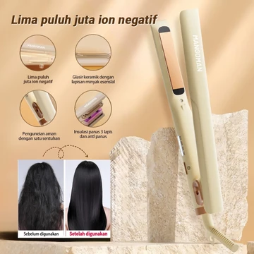 Pengiriman Cepat Keriting Pengeriting Rambut Dengan Layar LCD Pengunci Cerdas PTC Multi Level