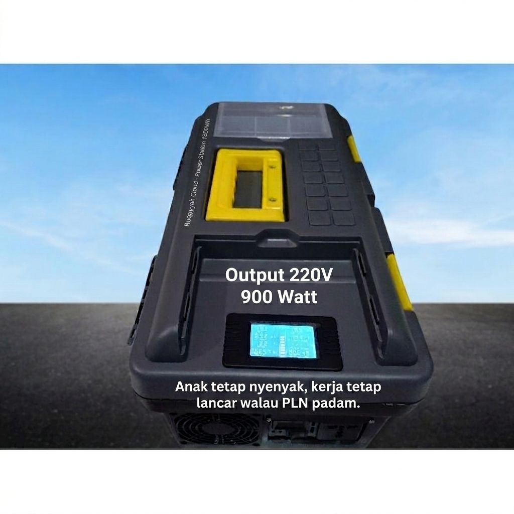 Jual Power Box Output 12V & 220V Support Panel Surya Solusi Cerdas ...