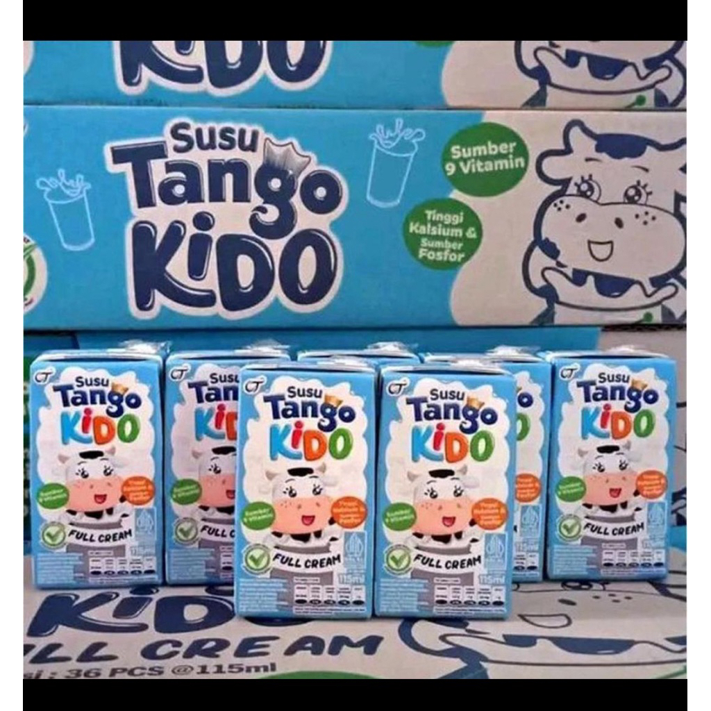 Jual Susu Tango Kido Full Cream 115 ml 1 Carton 36pcs | Shopee Indonesia