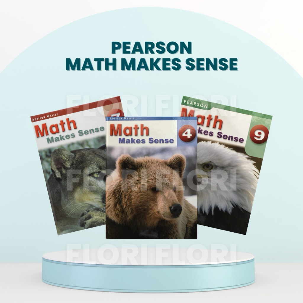 Jual Pearson Math Makes Sense Textbook | Shopee Indonesia