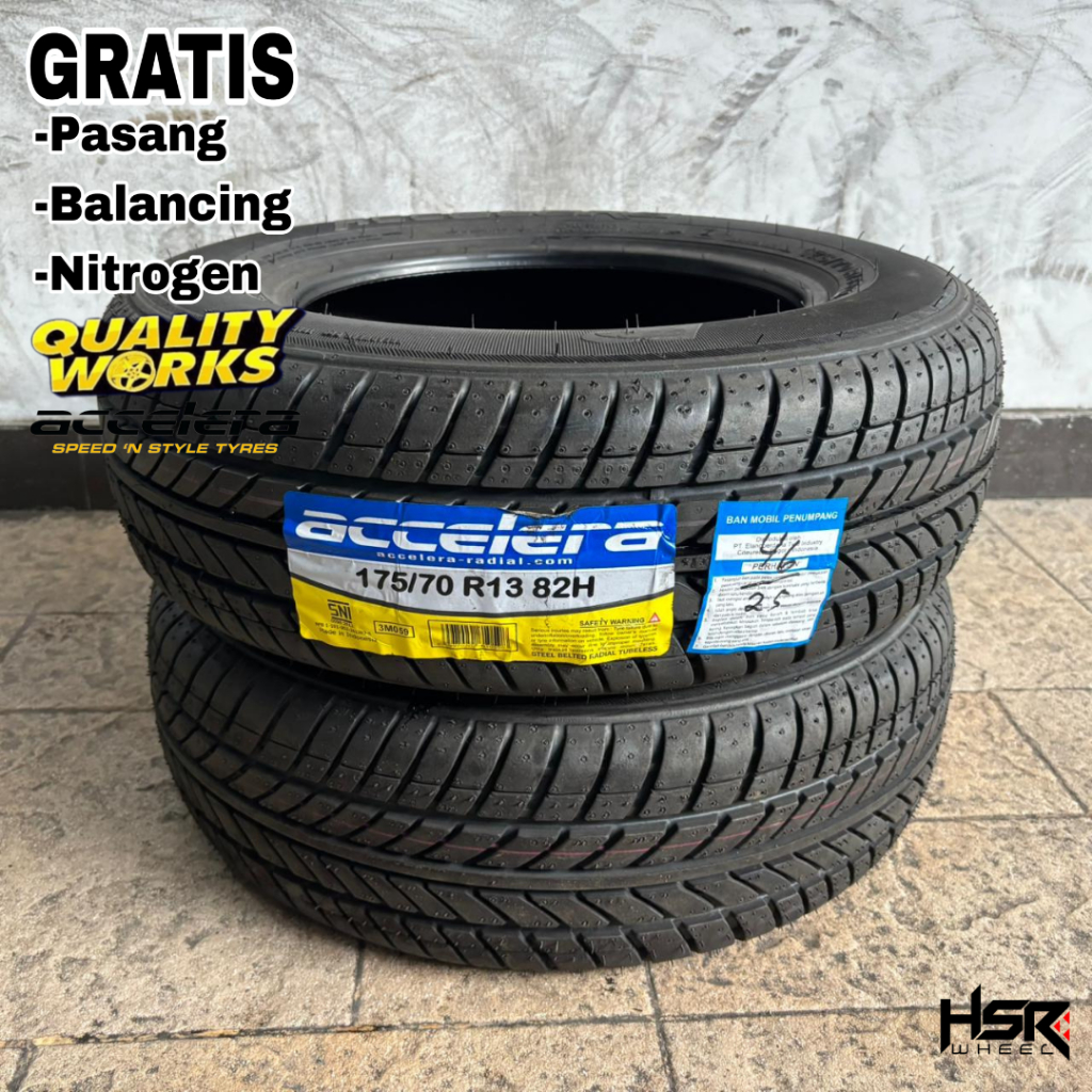 Jual BAN MOBIL DATSUN GO RING 13 ACCELERA ACCELERA 175/70 R13 BAN ...