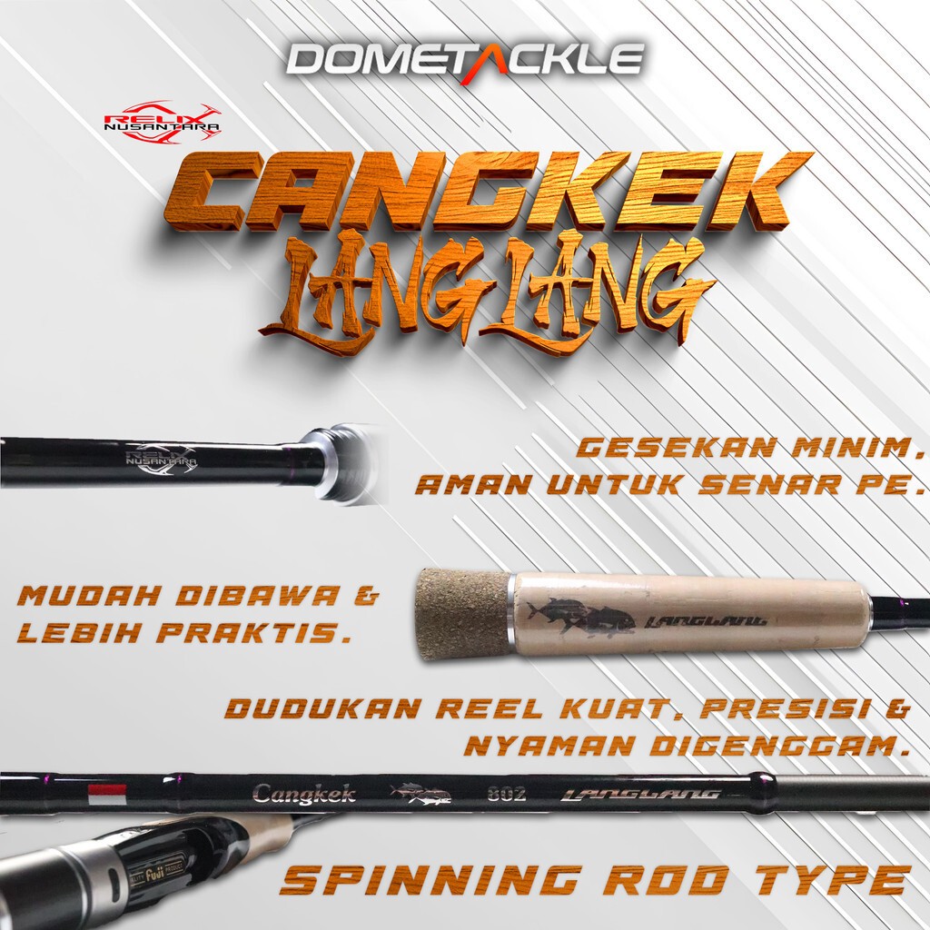 Jual RELIX NUSANTARA CANGKEK Joran Pancing / ROD 762 UL GEN S 682