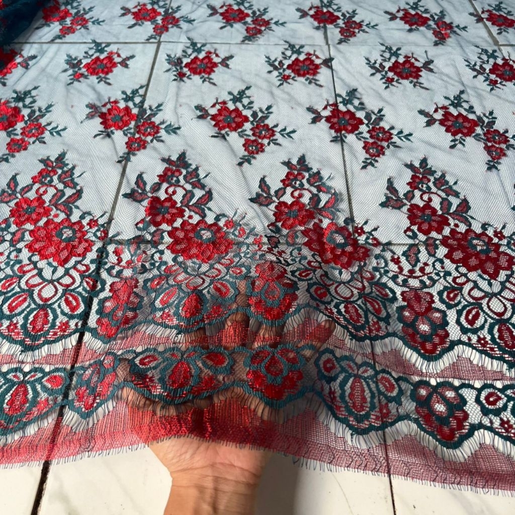 Jual BAHAN/KAIN TULLE PANELAN IMPORT LEBAR KAIN 1.5 METER PANJANG KAIN ...