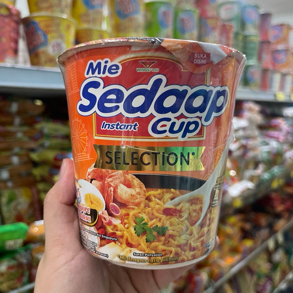 Jual MIE SEDAAP CUP INSTANT / mi instan / popmie / pop mie / indomi ...