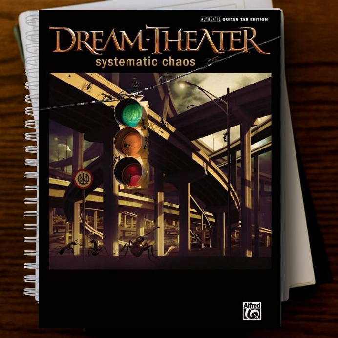 Jual Buku Tablature Gitar - Dream Theater - Systematic Chaos Album