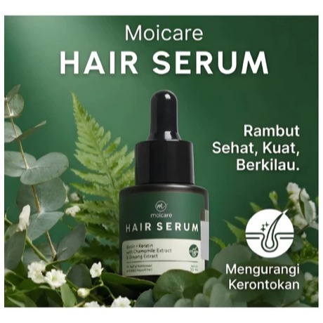 Jual MOICARE HAIR SERUM RAMBUT - BIOTIN & KERATIN NUTRISI RAMBUT ALAMI ...