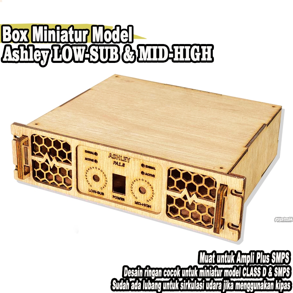 Jual Box Power Miniatur Model ASHLEY 2 Channel | Shopee Indonesia