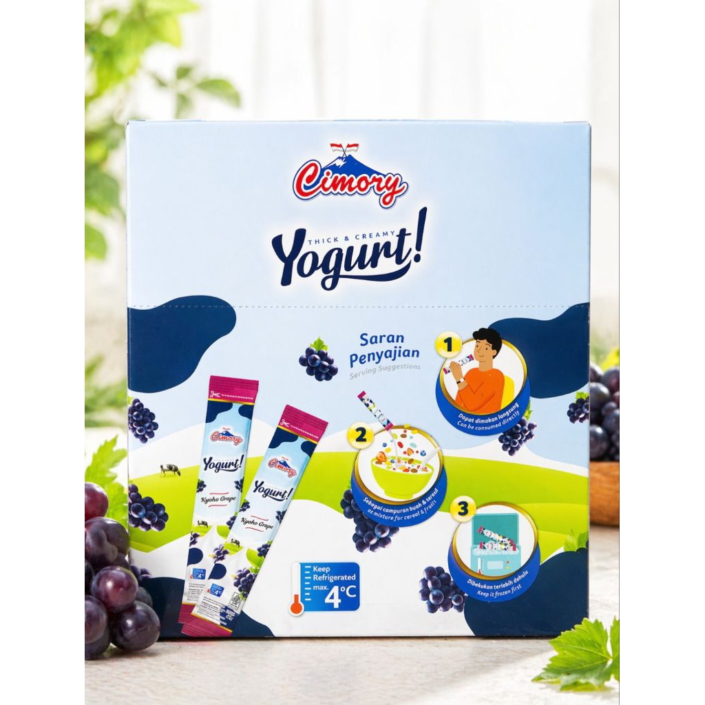 Jual Cimory Yogurt Stick Kyoho Grape (1 box isi 25 pcs) | Shopee Indonesia