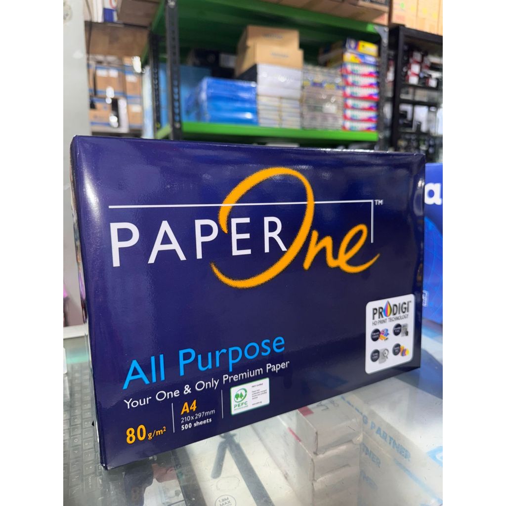 Jual PAPER ONE 80GR A4 / KERTAS FOTOCOPY F4 / KERTAS PRINT / KERTAS ...