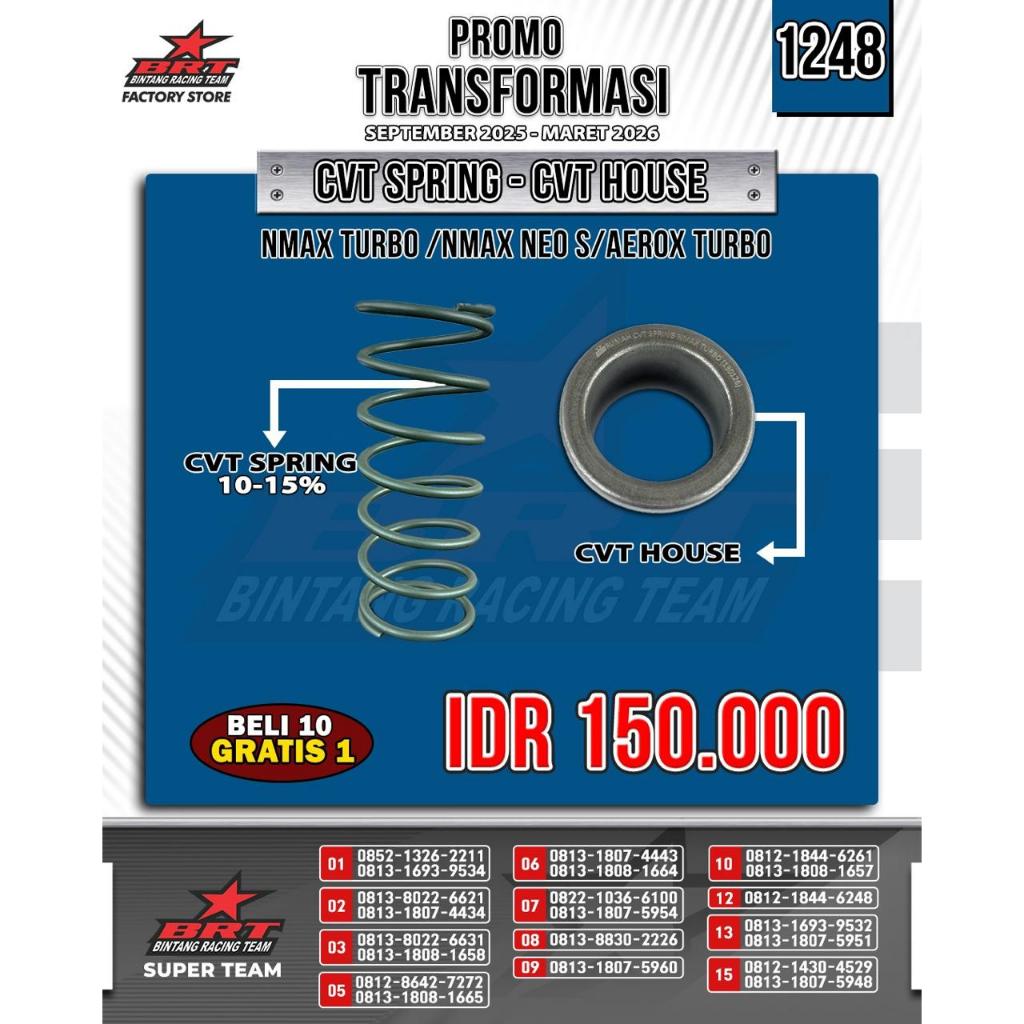 Jual CVT SPRING & CVT HOUSE (NMAX TURBO/NEO S/AEROX TURBO) | Shopee ...