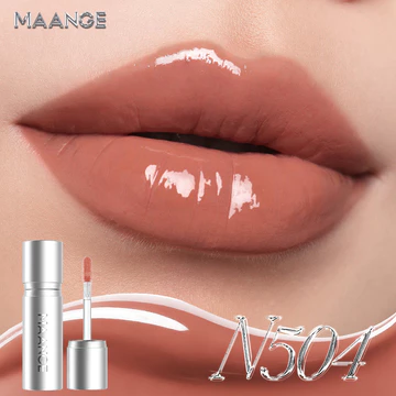 MAANGE Glow Lip Tint Matte Lipstik Transfer Proof High Pigmente Natural Transferproof Hydrating