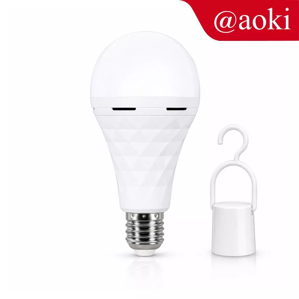 AOKI Lampu Bohlam LED AC/DC NEW CRYSTAL Darurat Emergency Lamp - Lampu Darurat Murah