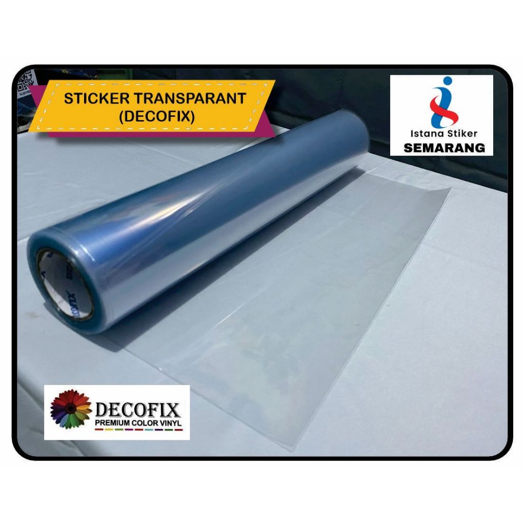 Jual stiker skotket clear transparan/bening DECOFIX 1 Roll | Shopee ...