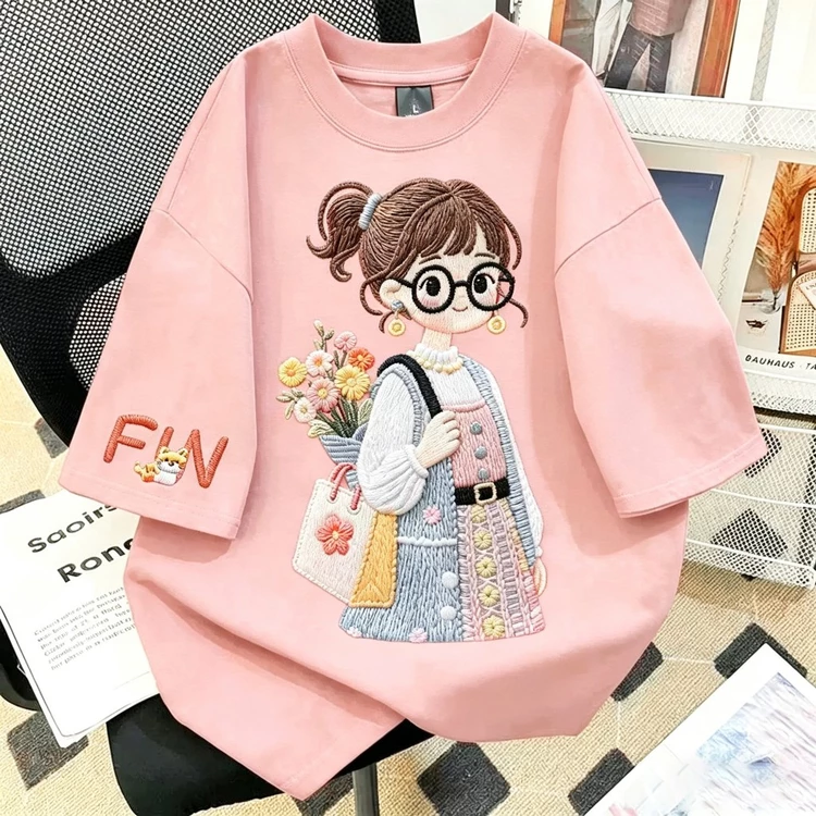 Baju Kaos Atasan Wanita Oversize
