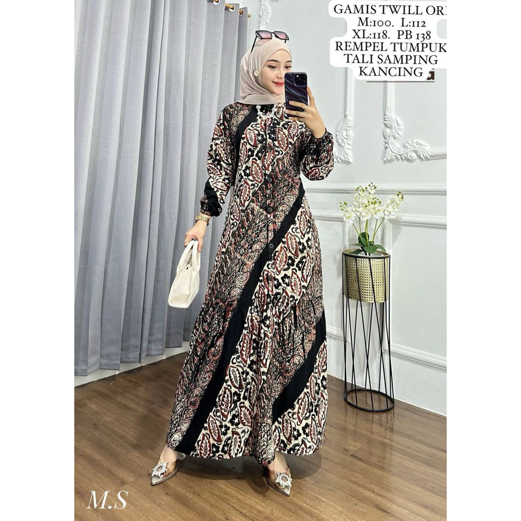 Gamis Twill Shopee Indonesia 3