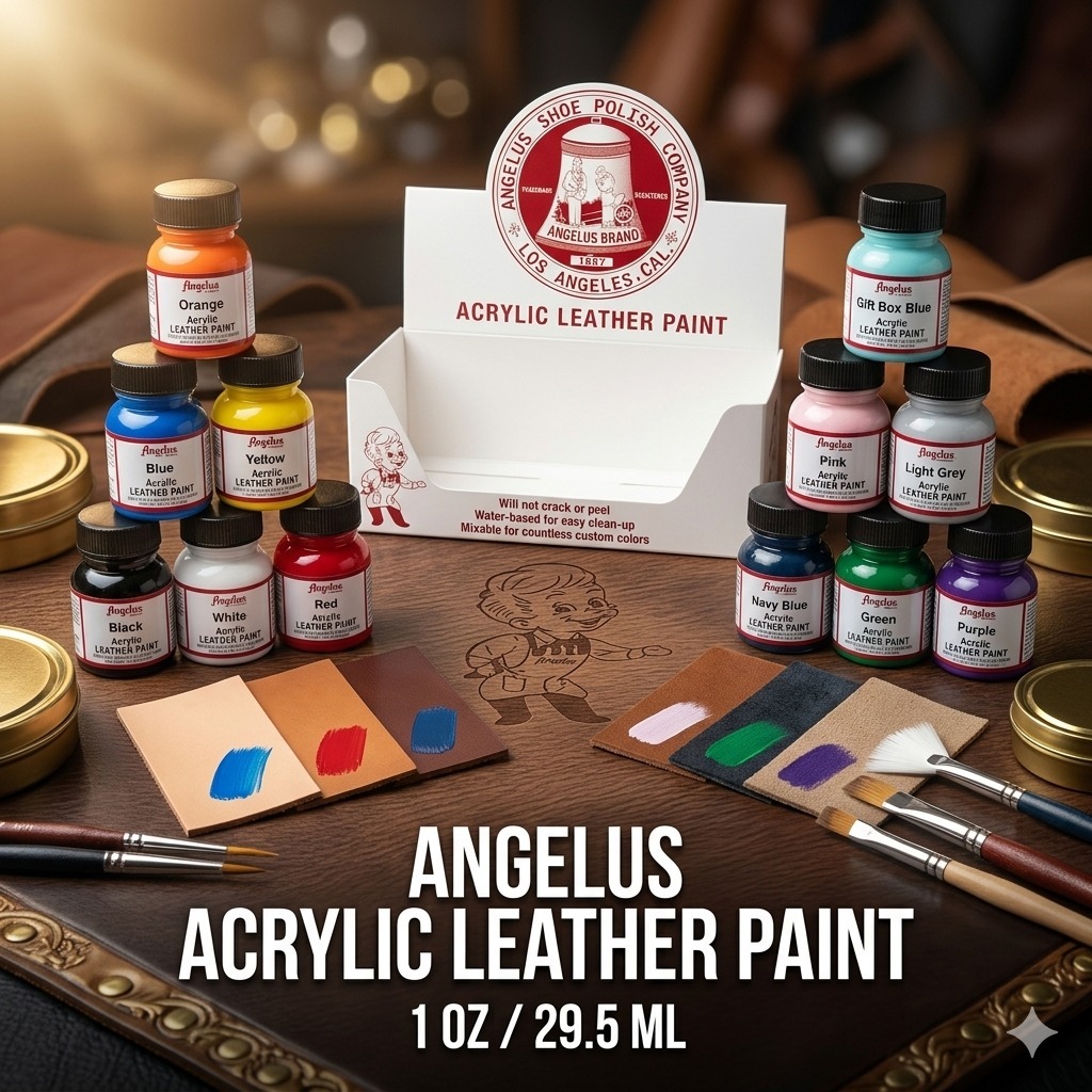 Jual Angelus Acrylic Leather Paint 1oz // Cat Kulit // Cat Sepatu ...
