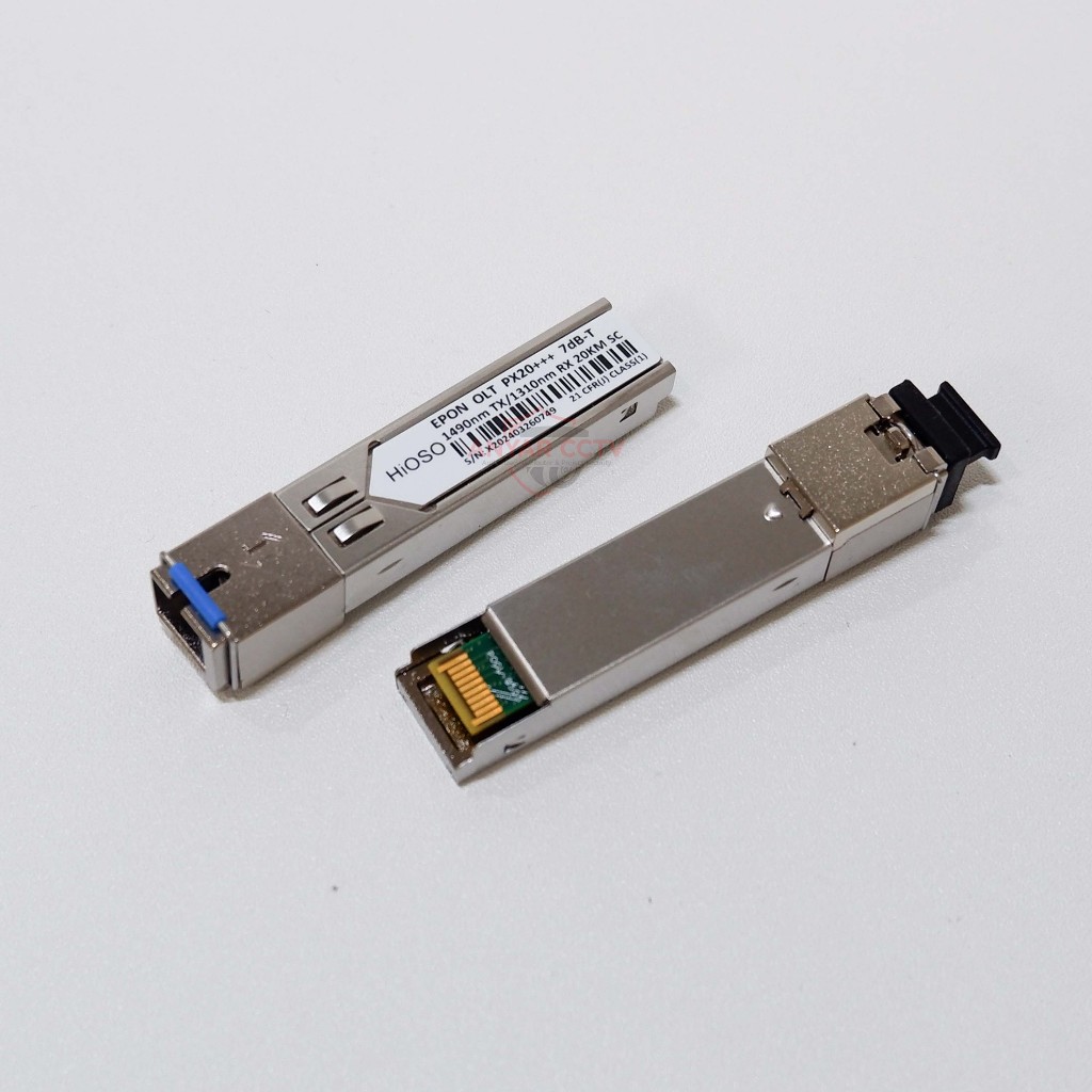 Jual Hioso EPON OLT SFP PX20++++ 7-9dBm 1.25Gbps 1490/1310nm 20KM ...