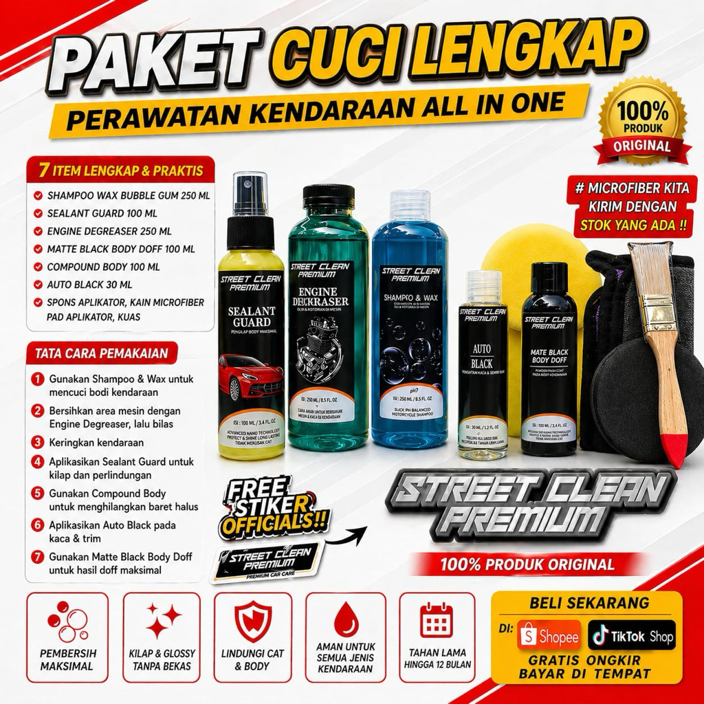 Produk STREET CLEAN PREMIUM | Shopee Indonesia