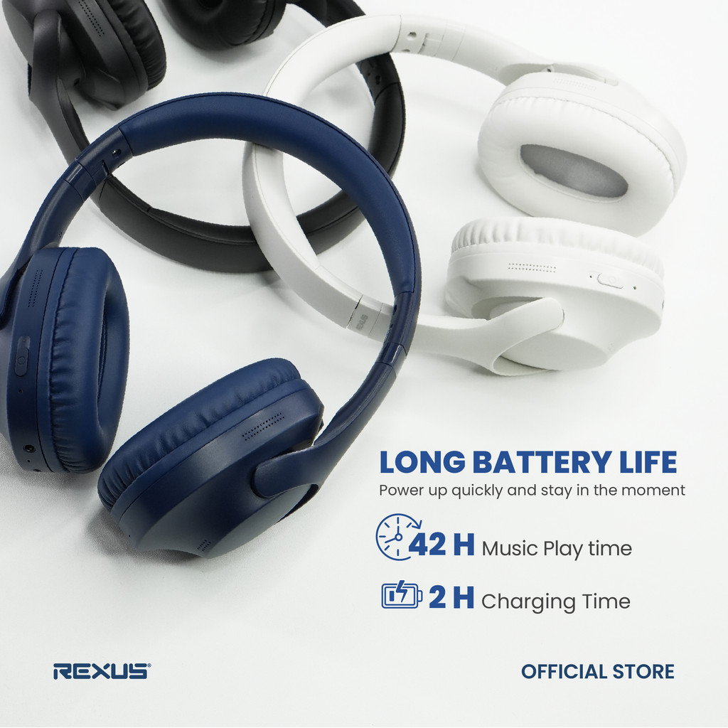 Jual Headset REXUS Bluetooth + Kabel M2 Metro V2 V6.0 + Mic | Shopee ...