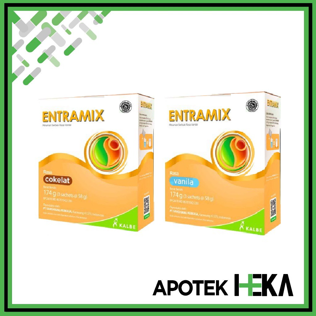 Jual Entramix Vanila/Coklat 174 gram - Nutrisi Lengkap Dewasa (SEMARANG ...