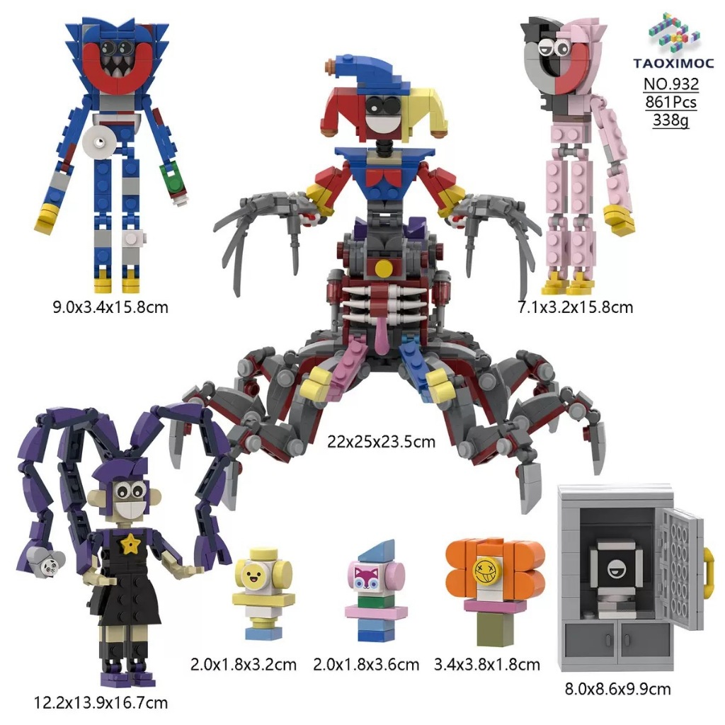 Jual Poppy Playtime Chapter 5 Building Blocks Prototype 1006 Monster ...