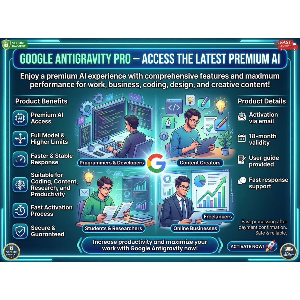 GEMINI AI PRO 18 BULAN AKUN SENDIRI