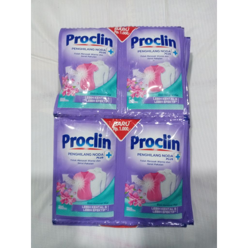 Jual Proclin Pemutih Saset 25ml isi 24 pcs | Shopee Indonesia