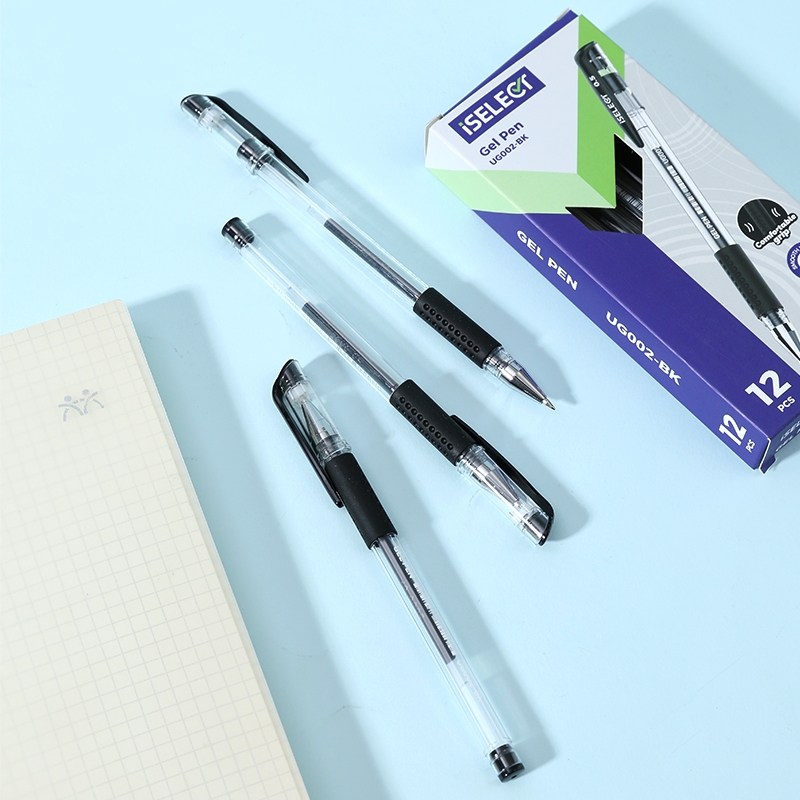 Deli I-Select Gel Pen Serbaguna / All Purpose Gel Pen 0.5mm UG002 (5)