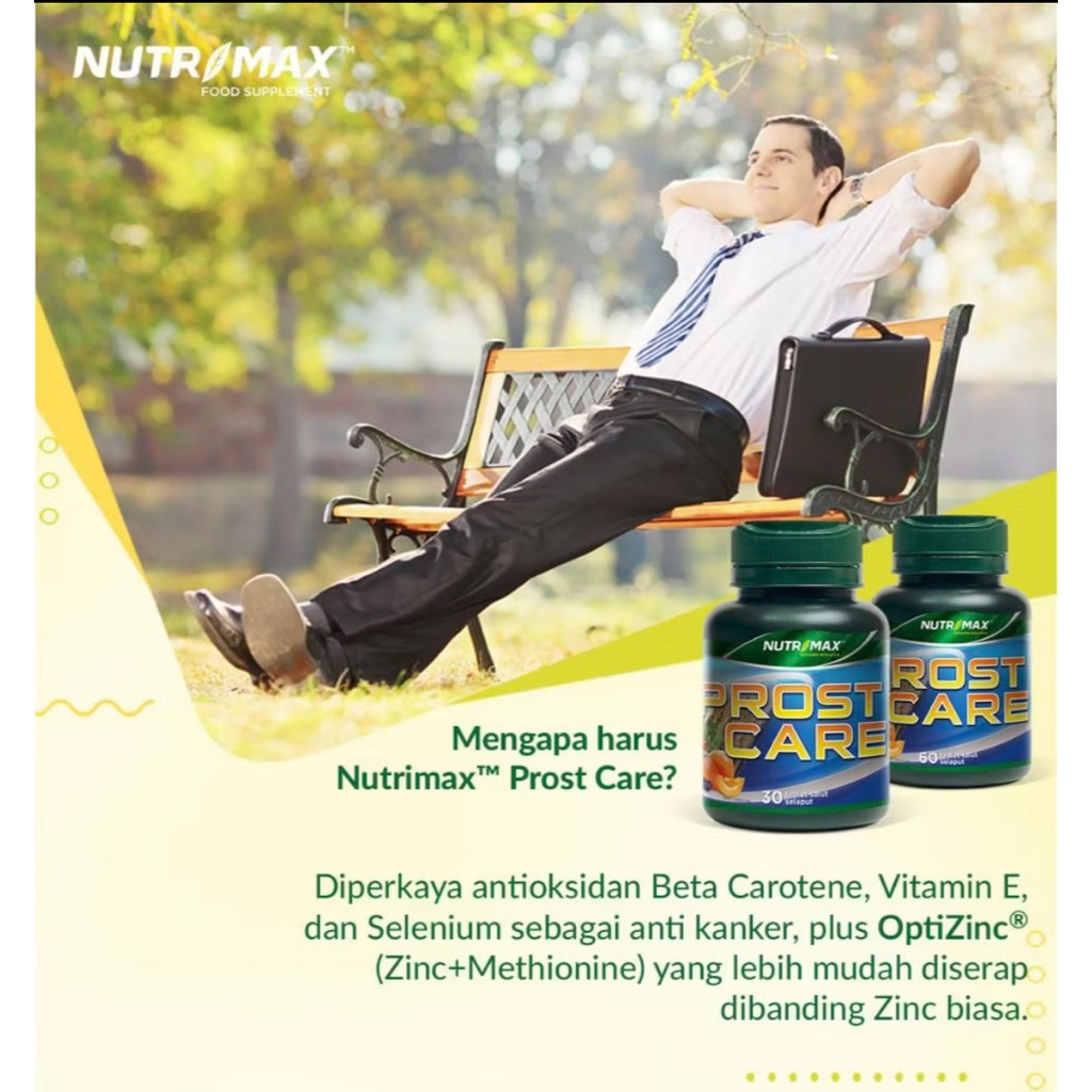 Jual Nutrimax Prost Care 30 Tablet / Untuk Kesehatan Prostat | Shopee ...