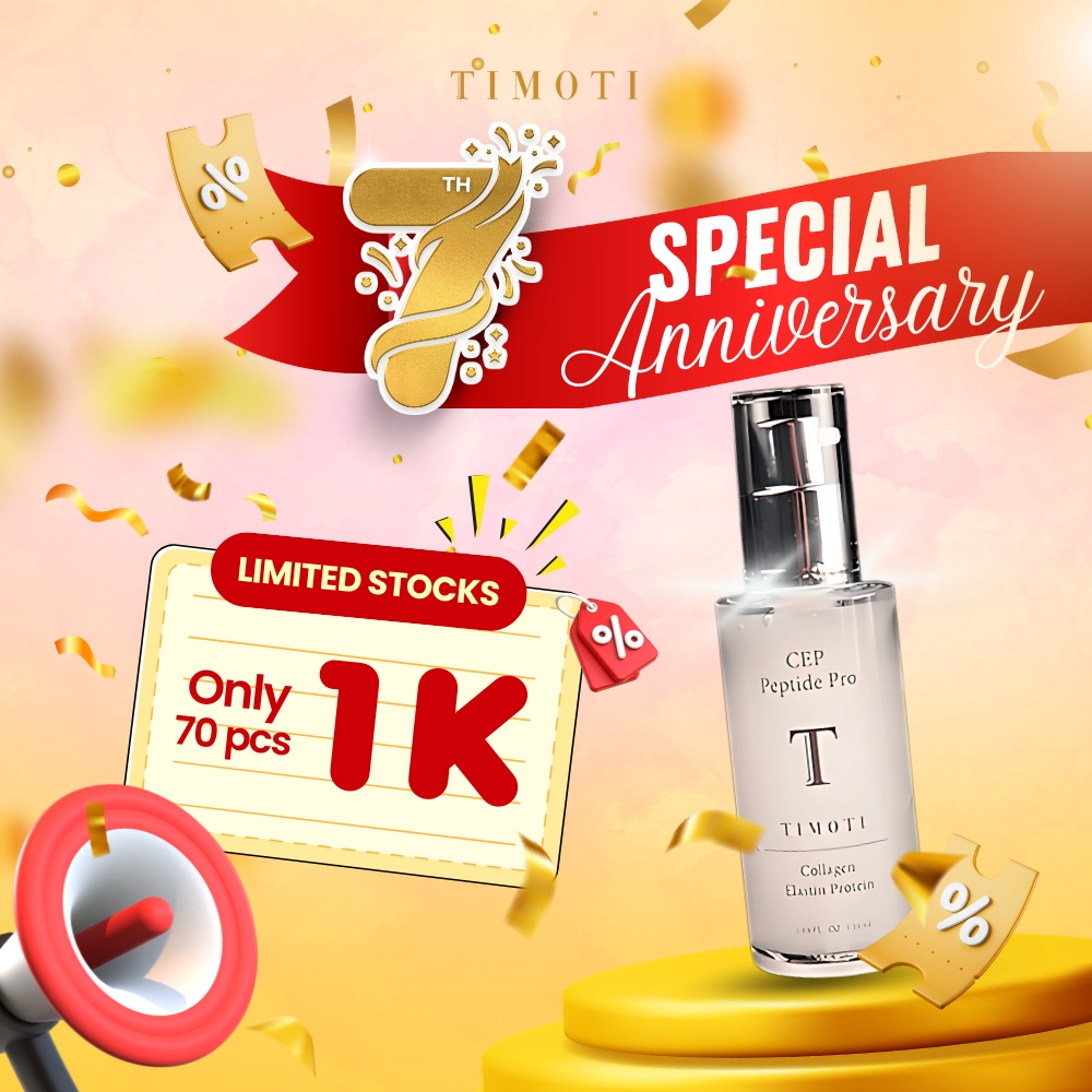 Jual Timoti CEP Peptide Pro Serum | Serum Korea Anti-Aging | Regenerasi ...