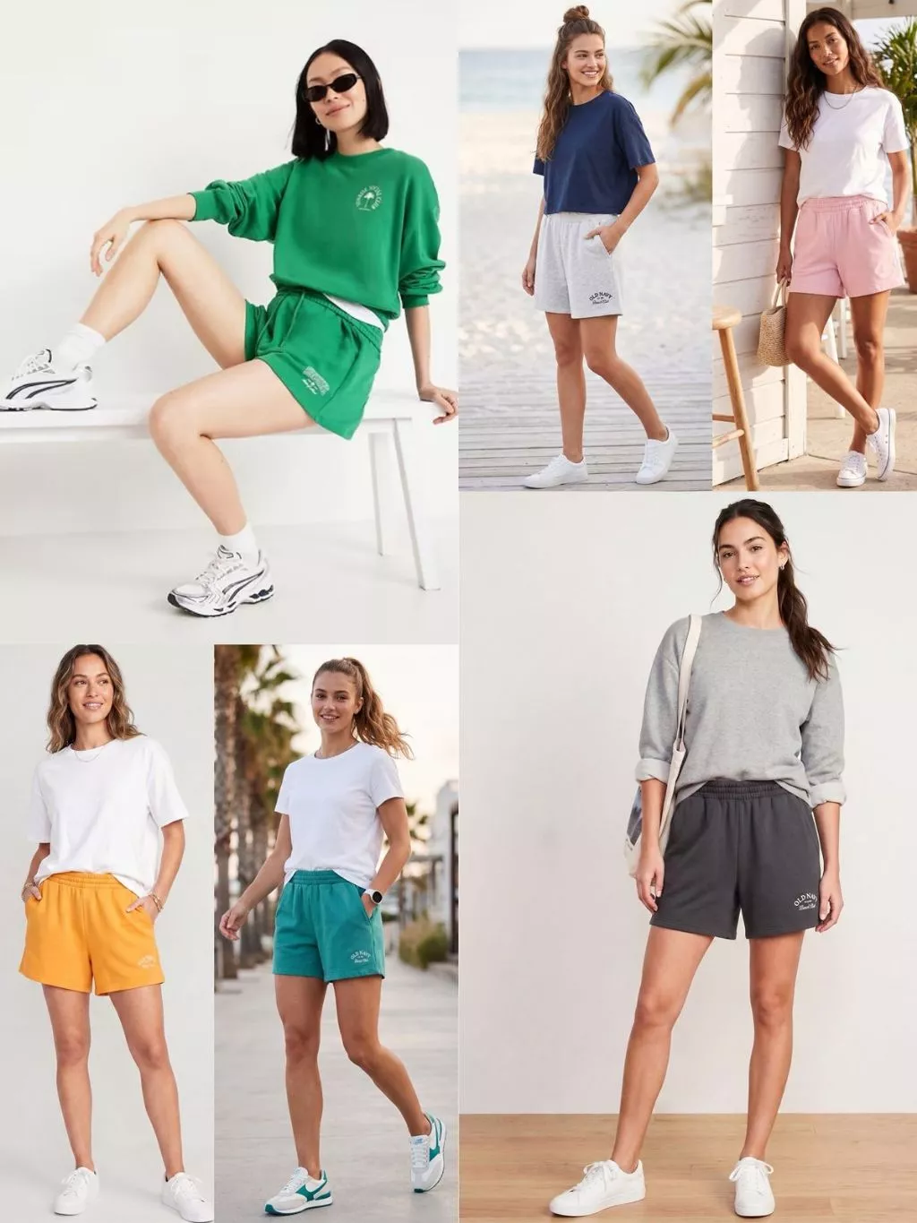 Celana Pendek Wanita OLN Extra High-Waisted SoComfy Sweat Shorts (3-inseam) - 2318