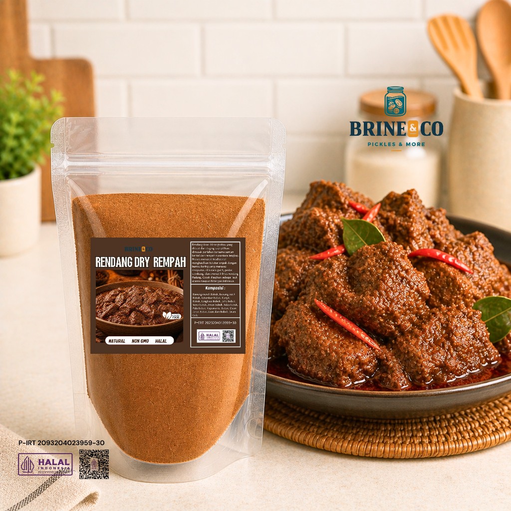 Jual Bumbu Rendang Bubuk 1 KG I Rendang Asli Minangkabau I Rempah ...