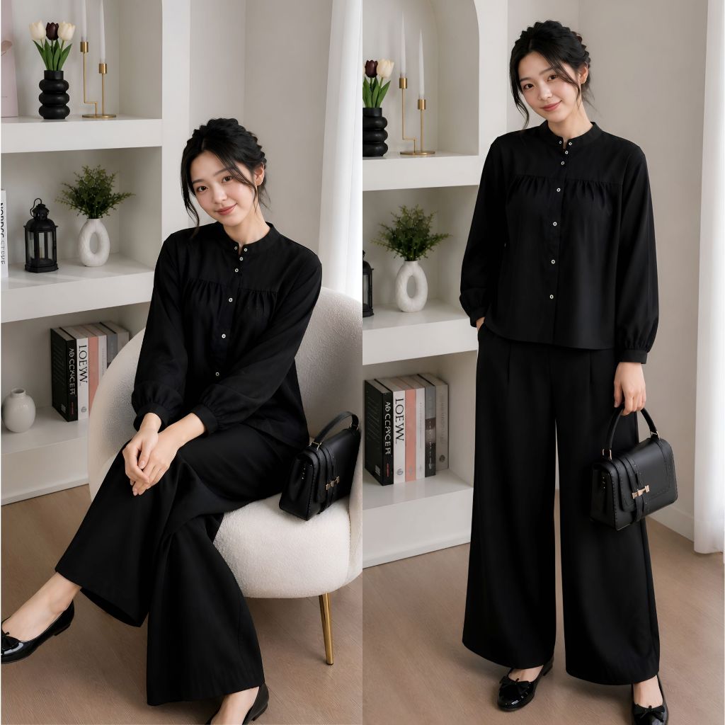One Set Setelan Rayon Bella Series