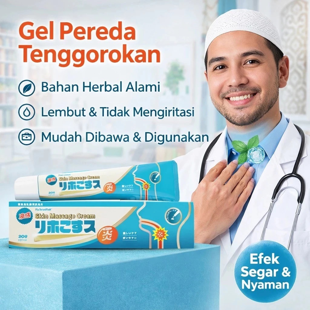 Jual [ Efek Dingin Instan 15 Detik Redakan Gatal ] Gel Pereda Sakit ...