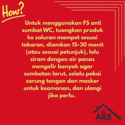 Jual (FS) ANTI SUMBAT WC CLOSET WASTAFEL MAMPET AMPUH EFEKTIF 1 KG ...