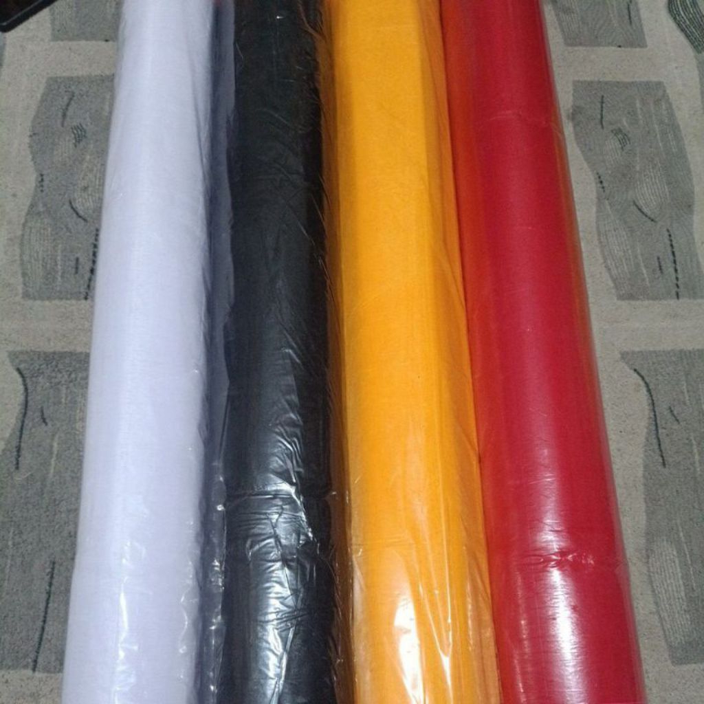 Jual (½ METER) KAIN KUNING METERAN/KAIN HITAM METERAN/KAIN PUTIH ...