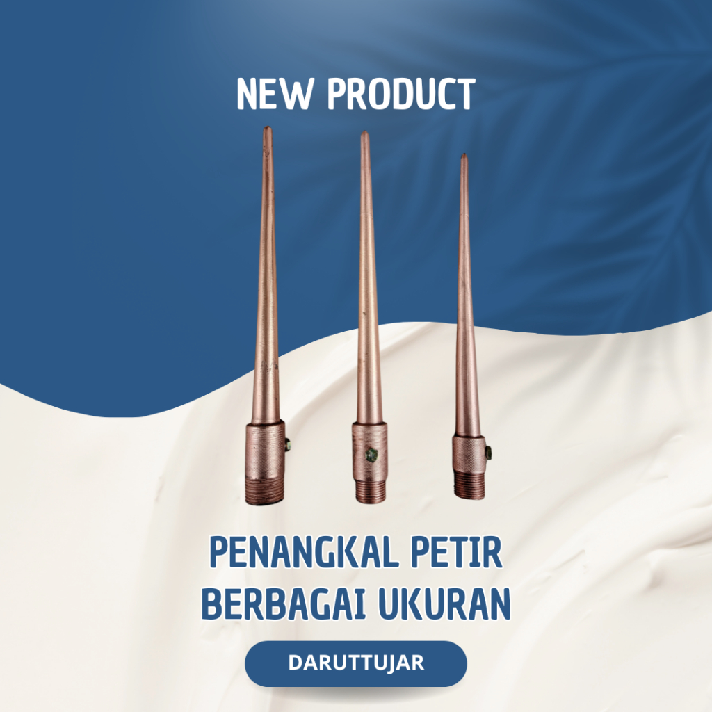Jual Penangkal Petir Splitzen Tembaga - Tombak Atas Anti Petir Rumah ...
