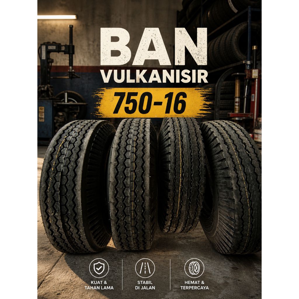 Jual Ban truk vulkanisir ukuran 750-16 colt diesel dengan sistem panas ...