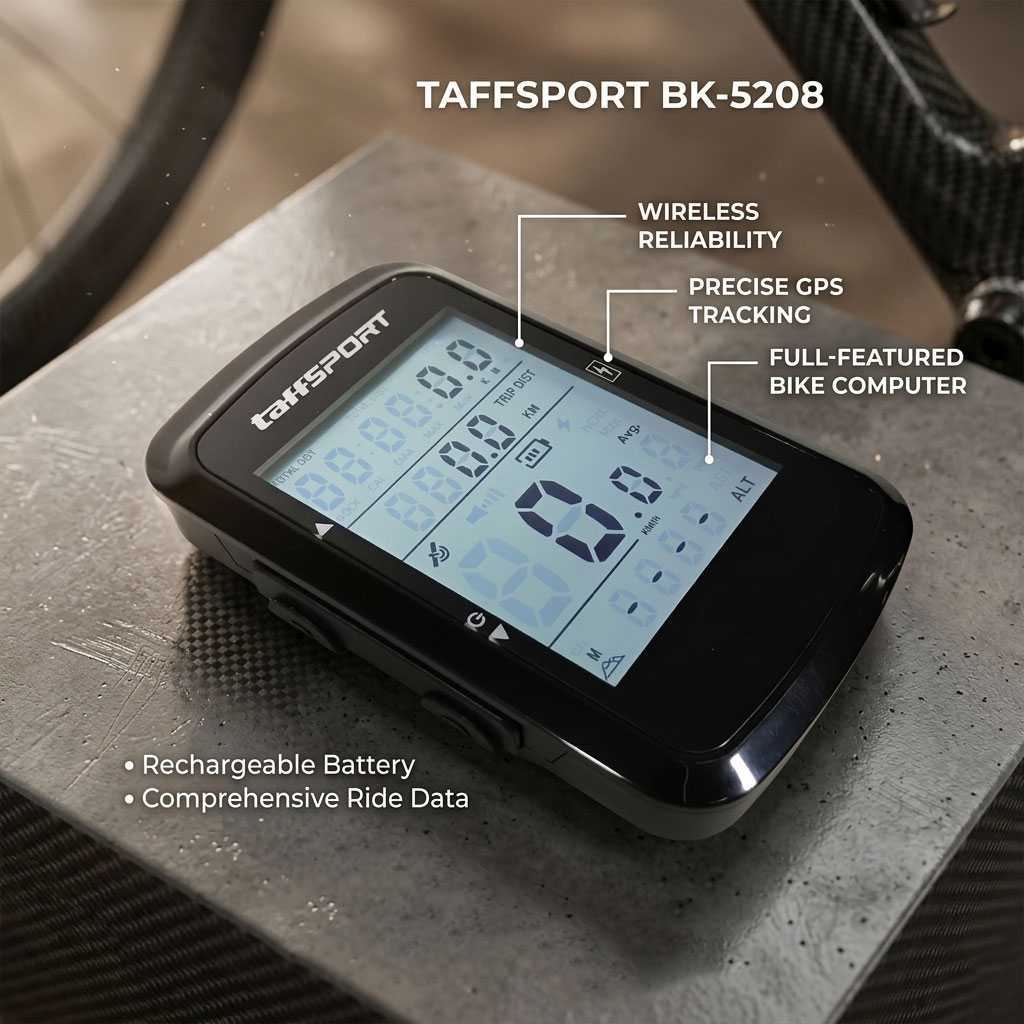 Jual TaffSPORT Speedometer Sepeda Digital Odometer Wireless ...