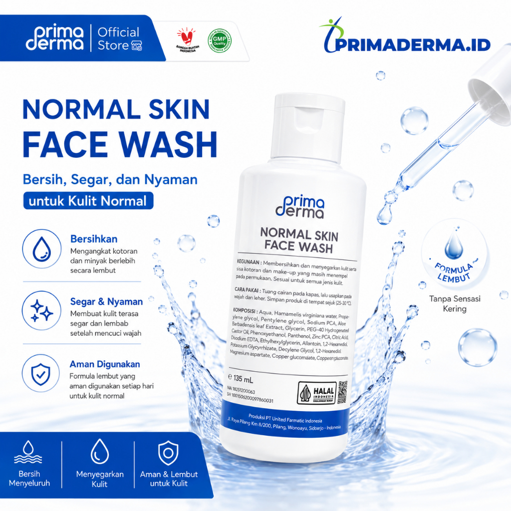 PRIMADERMA SABUN NORMAL / NORMAL SKIN WASH 135 ML