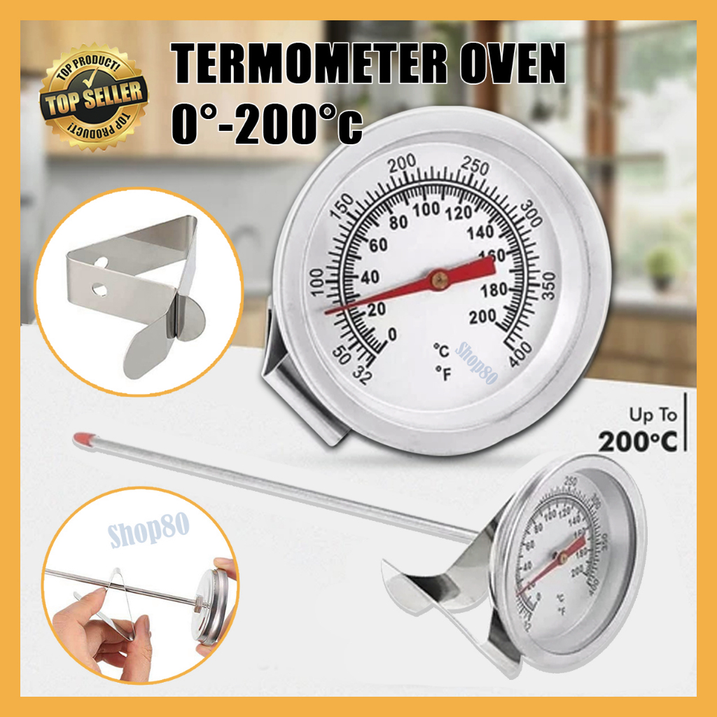 Jual Thermometer Stik Stainless Food Tusuk Kitchen Termometer Weifeng ...