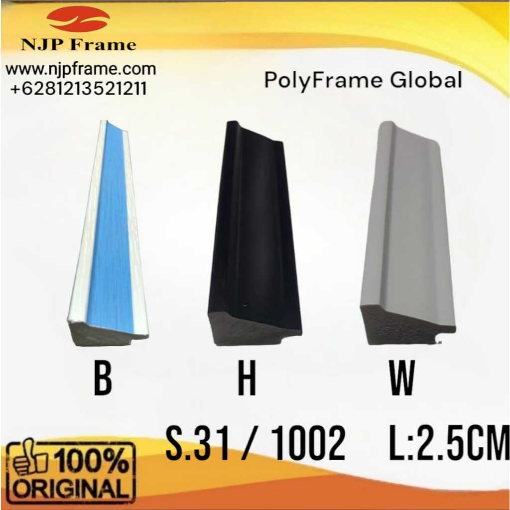 Jual Batangan Bingkai Minimalis S.31/1002 (PolyFrame) | Shopee Indonesia
