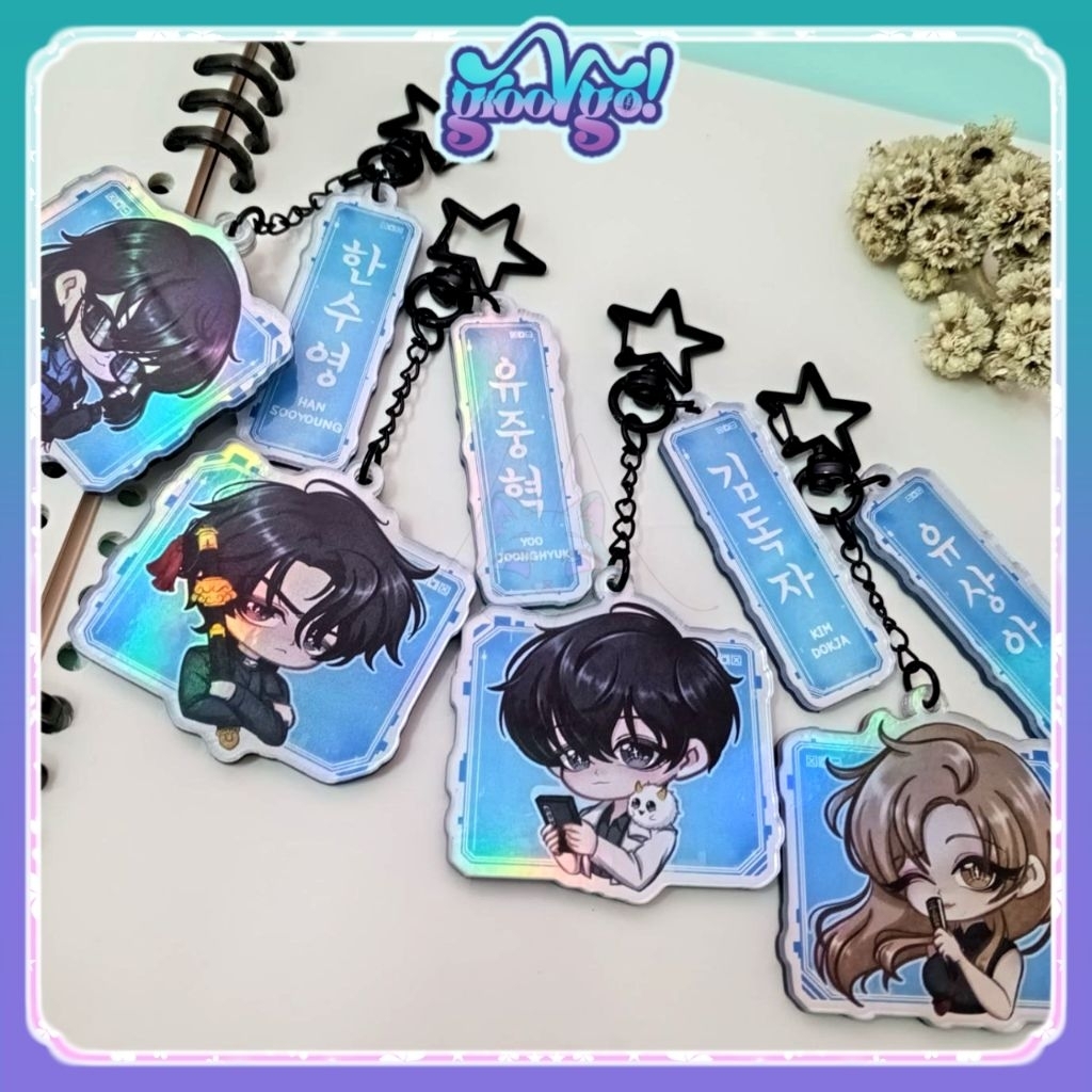 Jual [grooVgo!] ORV | Acrylic Hologram Keychain 2 Sisi - Omniscient ...