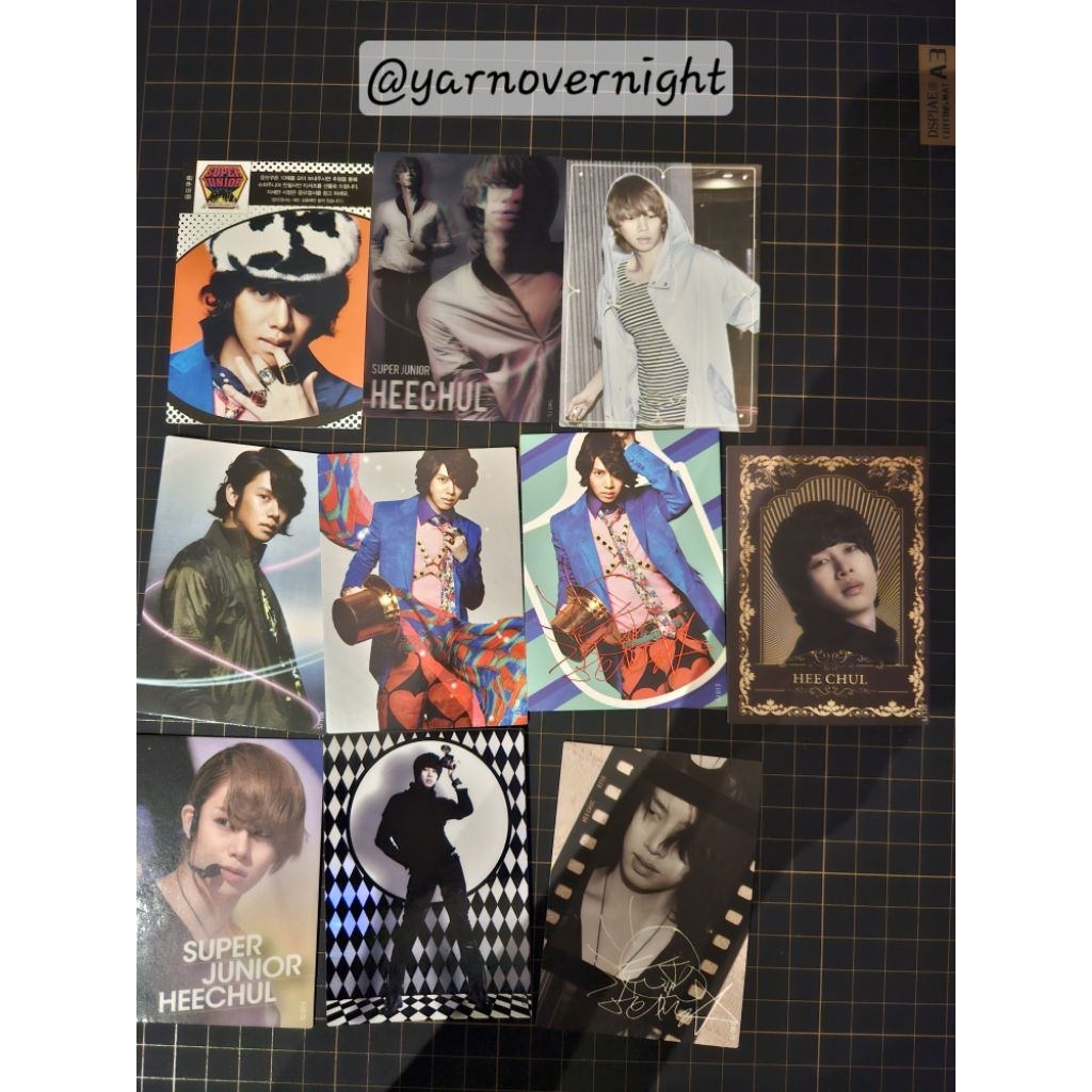 Jual Super Junior Photocards - Star Card Collection - Heechul | Shopee ...