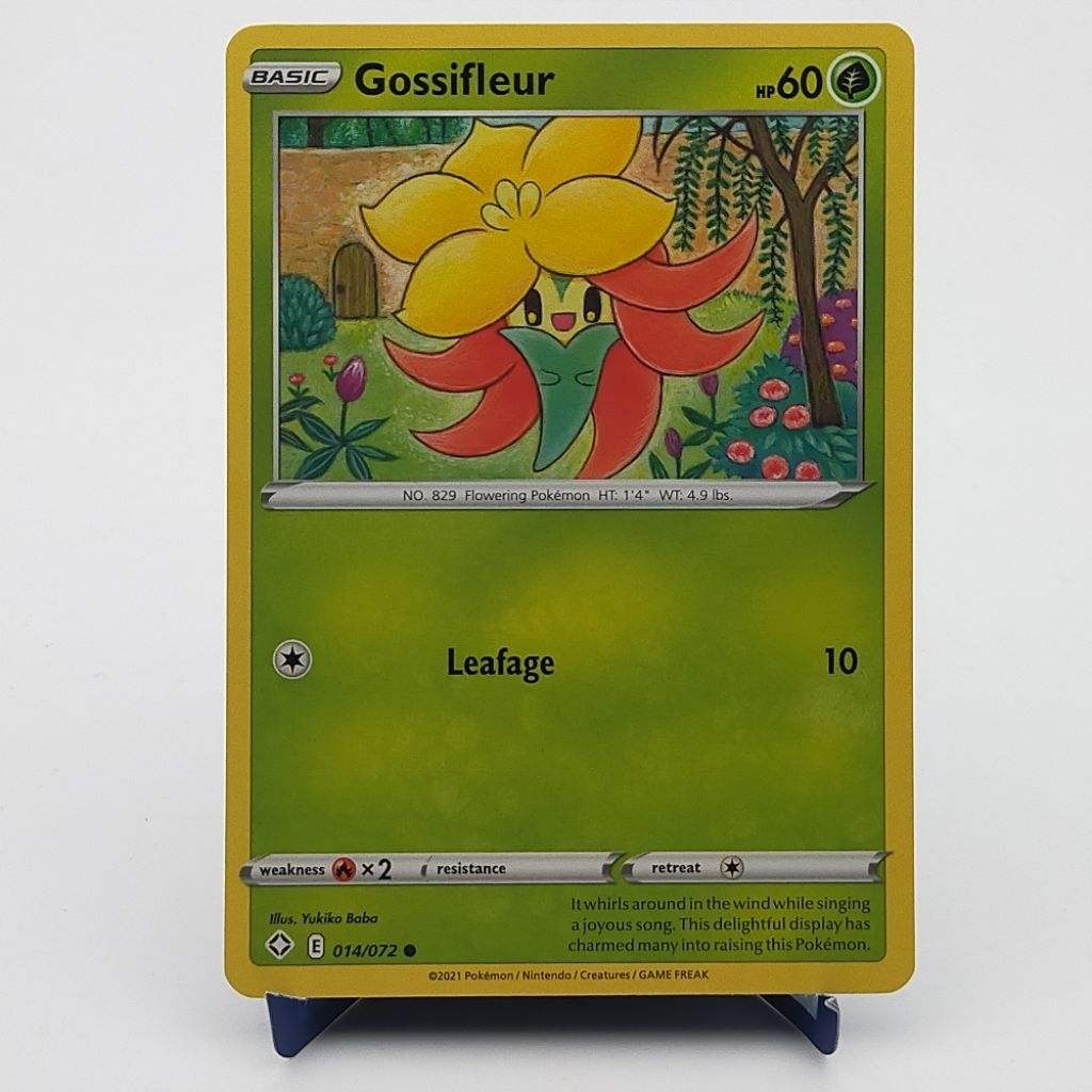 Jual Kartu TCG Pokemon EN Original Gossifleur SF Shining Fates 014/072 |  Shopee Indonesia