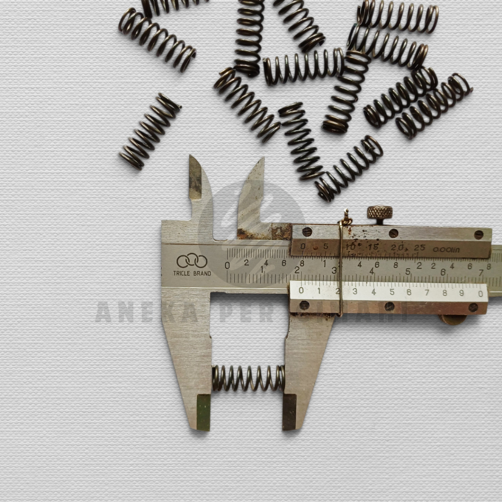 Jual Per Spring Tekan 1mm Baja Panjang 2cm | Shopee Indonesia